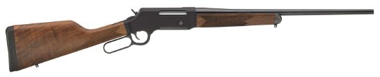 Picture of Henry H014243 Long Ranger 243 Win Caliber With 4+1 Capacity, 20" Blued Barrel, Black Hard Coat Anodized Metal Finish & American Walnut Stock, Right Hand (Full Size) 