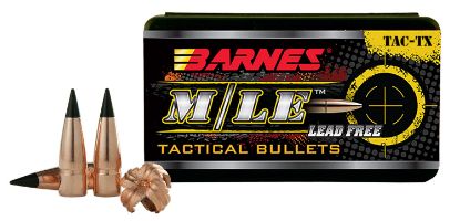 Picture of Barnes Bullets 30320 Tac-Tx M/Le 300 Blackout .308 120 Gr Tac Tx Flat Base 50 Per Box 