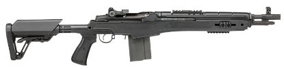 Picture of Springfield Armory Aa9611 M1a Socom 16 Cqb 7.62X51mm Nato 10+1 16.25" Carbon Steel Barrel Black Parkerized Rec Black 5 Position Archangel Cqb Adjustable Stock Black Polymer Grip Right Hand 