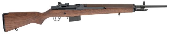 Picture of Springfield Armory Ma9222nt M1a Loaded *Ny Compliant 7.62X51mm Nato 10+1 22" Black Parkerized Medium National Match Barrel, Black Parkerized Steel Receiver, Walnut Fixed Stock 