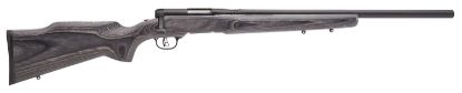 Picture of Savage Arms 96970 B.Mag 17 Wsm Caliber With 8+1 Capacity, 22" Heavy Barrel, Matte Black Metal Finish & Varmint Beavertail Gray Laminate Stock Right Hand (Full Size) 