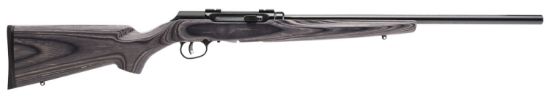 Picture of Savage Arms 47006 A17 Target Sporter Full Size Semi-Auto 17 Hmr 10+1 22" Black Heavy/Target Barrel, Black Steel Receiver, Gray Laminate Stock 