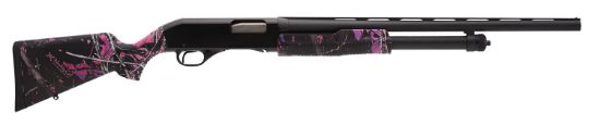 Picture of Stevens 22560 320 Compact 20 Gauge 3" 5+1 26" Matte Black Barrel, Muddy Girl Synthetic Stock Ambidextrous Includes Modified Choke Tube 