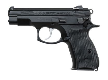 Picture of Cz Police Czech Republic 9Mm Black Single Action 14 Round Pistol