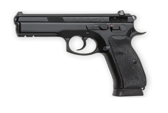 Picture of Cz75 Sp01 Pistol 9Mm Black Night Sights 18 Round - 91152