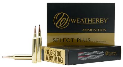 Picture of Weatherby B653127lrx Select Plus 6.5-300 Wthby Mag 127 Gr Barnes Lrx Lead Free 20 Per Box/ 10 Case 