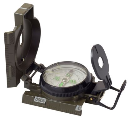 Picture of Humvee Adventure Gear Hmvcompassod Military Compass Od Green 