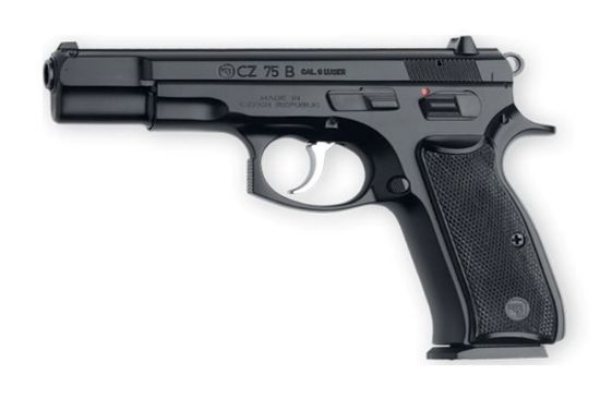 Picture of Cz 75 B Black 9 Mm Pistol - 01102