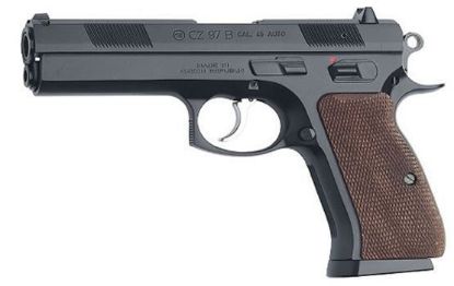 Picture of Cz 97 B 45 Acp Black Semi-Automatic 10 Round Pistol