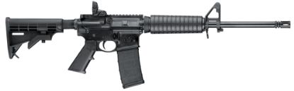 Picture of Smith & Wesson 10202 M&P15 Sport Ii 5.56X45mm Nato 30+1 16" Black Armornite Barrel Matte Black Rec Black 6 Position Stock Black Polymer Grip Right Hand 