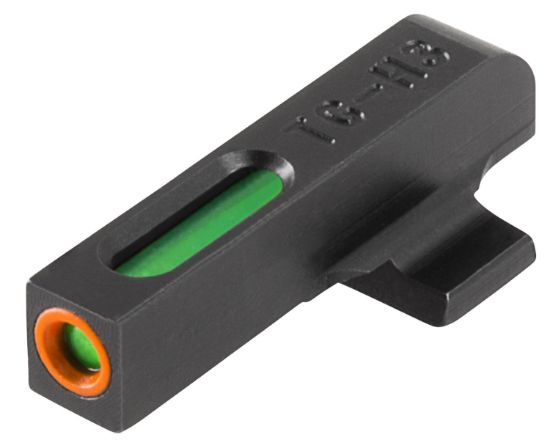 Picture of Truglo Tg13br1pc Tfx Pro Black | Green Tritium & Fiber Optic Orange Outline Front Sight 