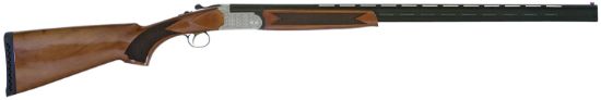 Picture of Tristar 30418 Setter S/T 410 Gauge 28" 2Rd 3" Silver Engraved Rec Semi-Gloss Turkish Walnut Stock Right Hand (Full Size) Includes 5 Mobilchoke 