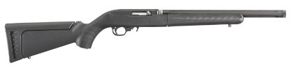 Picture of Ruger 21133 10/22 Takedown Full Size 22 Lr 10+1 16.12" Satin Black Fluted Threaded Barrel & Receiver, Black Synthetic Ruger Modular System Stock, Right Hand 