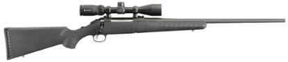 Picture of Ruger 16932 American Full Size 270 Win 4+1 22" Matte Black Steel Barrel, Matte Black Alloy Steel Receiver W/Picatinny Rail, Black Fixed Synthetic Stock, Vortex Crossfire Ii 3-9X40mm 