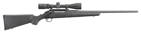 Picture of Ruger 16933 American Full Size 30-06 Springfield 4+1 22" Matte Black Steel Barrel, Matte Black Alloy Steel Receiver W/Picatinny Rail, Black Fixed Synthetic Stock, Vortex Crossfire Ii 3-9X40mm 