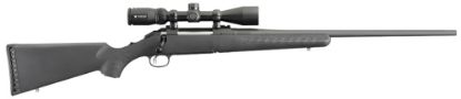 Picture of Ruger 16934 American Full Size 308 Win 4+1 22" Matte Black Steel Barrel, Matte Black Alloy Steel Receiver W/Picatinny Rail, Black Fixed Synthetic Stock, Vortex Crossfire Ii 3-9X40mm 