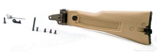 Picture of K-Var Desert Sand Side-Folding Buttstock Assembly