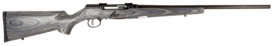 Picture of Savage Arms 47008 A17 Sporter Semi-Auto 17 Hmr Caliber With 10+1 Capacity, 22" Barrel, Satin Black Metal Finish & Gray Laminate Stock Right Hand (Full Size) 