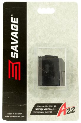 Picture of Savage Arms 90023 A22/B22 10Rd Rotary 22 Lr Fits Black Metal 