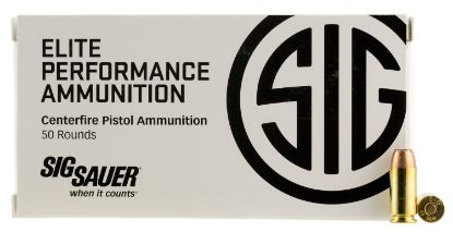 Picture of Sig Sauer E40sw150 Elite Performance 40 S&W 165 Gr V Crown Jacketed Hollow Point 50 Per Box/ 10 Case 