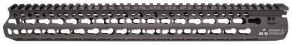 Picture of Bcm Kmra15556bk Kmr Alpha Handguard 15" Keymod Style Made Of Aluminum With Black Anodized Finish For Ar-15 