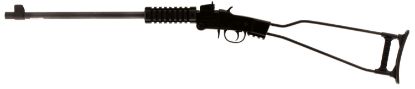 Picture of Chiappa Firearms 500145 Little Badger 17 Hmr 1Rd, 16.50" Blued Steel Threaded Barrel/ Black Underfolding Stock, Right Hand 