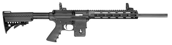 Picture of Smith & Wesson 11507 M&P15-22 Performance Center Sport *Ma,Md,Nj Compliant 22 Lr Caliber With 10+1 Capacity, 18" Barrel, Matte Black Metal Finish & Fixed Vltor Black Synthetic Stock Right Hand 