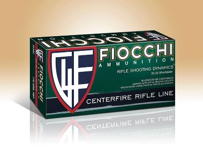 Picture of Fiocchi Ammunition 30-30 Win 170 Grain Flat Soft Point 20 Round Box