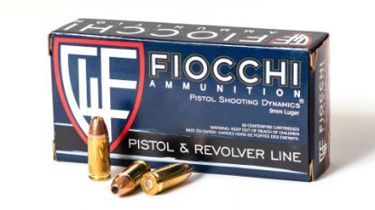 Picture of Fiocchi Ammunition 9Mm 124 Grain Jacketed Hollow Point 1000 Round Case