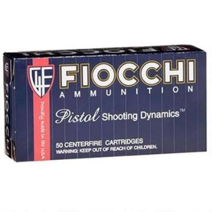 Picture of Fiocchi Aummunition 9X18mm Makarov 95 Grain Full Metal Jacket 50 Round Box