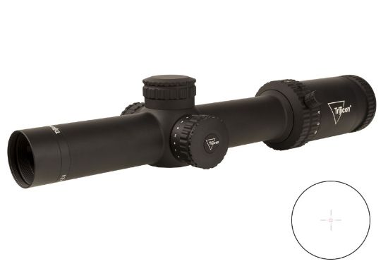 Picture of Credo 1-6X24 Blk 30Mm Mrad Red