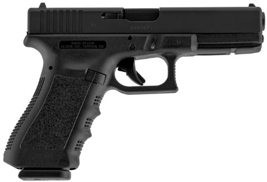 Picture of Glock Ui2250203 G22 Gen3 40 S&W 4.49" Barrel 15+1, Black Frame & Slide, Finger Grooved Rough Texture Polymer Grip, Safe Action Trigger (Us Made) 