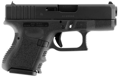 Picture of Glock Ui2750201 G27 Gen3 Sub-Compact Frame 40 S&W 9+1, 3.43" Black Polygonal Rifled Barrel, Black Cerakote Serrated Steel Slide & Polymer Frame, Usa Made 