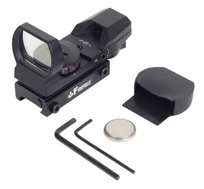 Picture of Firefield Ff13004 Multi Red & Green Reflex Sight Black 1X 33 Mm X 24Mm 1 Moa Dot/5 Moa Dot Multi Reticle 