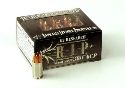 Picture of G2 Research 380 Acp 62 Grain R.I.P. Ammo - Box Of 20 Round