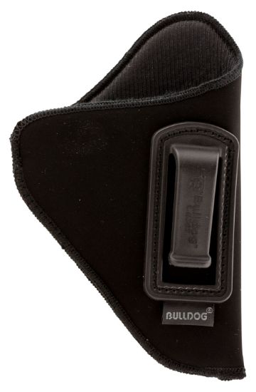 Picture of Bulldog Dip224 Deluxe Iwb Black Suede Like Belt Clip Fits S&W J Frame/Taurus 85/2-2.50" Barrel Right Hand 