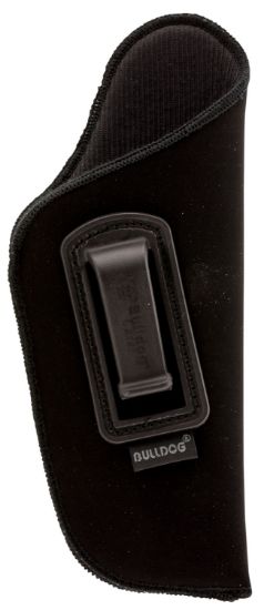 Picture of Bulldog Dip815 Deluxe Iwb Black Suede Like Belt Clip Fits Beretta 92/Glock 20/2-3" Barrel Right Hand 