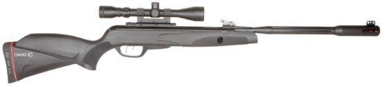 Picture of Gamo 6110063254 Whisper Fusion Mach1 Gas Piston 177 Black Black Receiver Black Molded All Weather Stock Scope 3-9X40mm 