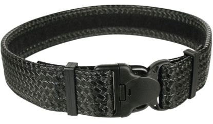 Picture of Blackhawk 44B2xxbk Ergonomic Duty Belt Black Cordura 50-54" 2.25" Wide Buckle Closure 