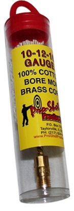 Picture of Pro-Shot Mp12 Bore Mop 10/12/16 Gauge Shotgun #5/16-27 Thread Cotton 1.75" Long 