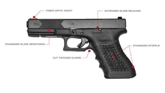 Picture of Head Down Custom Glock 19