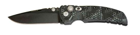 Picture of Hogue Ex-01 3.5" G-Mascus Black Cerakote G10 Frame Tread Folder Drop Point Blade