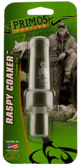 Picture of Primos Ps323 Raspy Coaxer Open Call Rabbit/Rodent Sounds Attracts Predators Green Plastic 