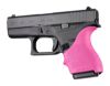 Picture of Hogue Hand All Beaver Tail Glock 42 43 Pistol Grip Sleeve - Pink