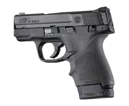 Picture of Hogue Hand All Beaver Tail S&W M&P Shield Ruger Lc9 Glock 26/27 - Black