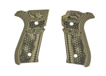 Picture of Hogue Mascus Green Grip Panels For Rex Zero 1S
