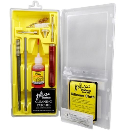 Picture of Pro-Shot P45kit Classic Box Kit .45 Cal Pistol/Yellow Plastic Case 