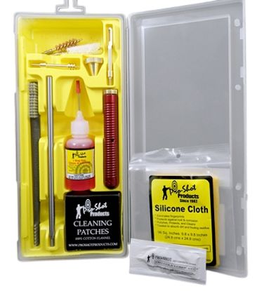 Picture of Pro-Shot P4010kit Classic Box Kit .40/ 10Mm Pistol/Yellow Plastic Case 