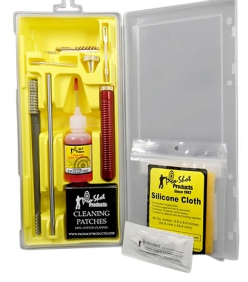 Picture of Pro-Shot P22kit Classic Box Kit .22 Cal Pistol/Yellow Plastic Case 