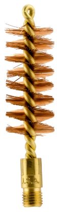 Picture of Pro-Shot 20S Bore Brush 20 Gauge Shotgun #5/16-27 Thread Bronze Bristles Looped Tip Brass Core 